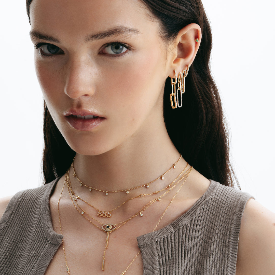 888 DIAMOND NECKLACE