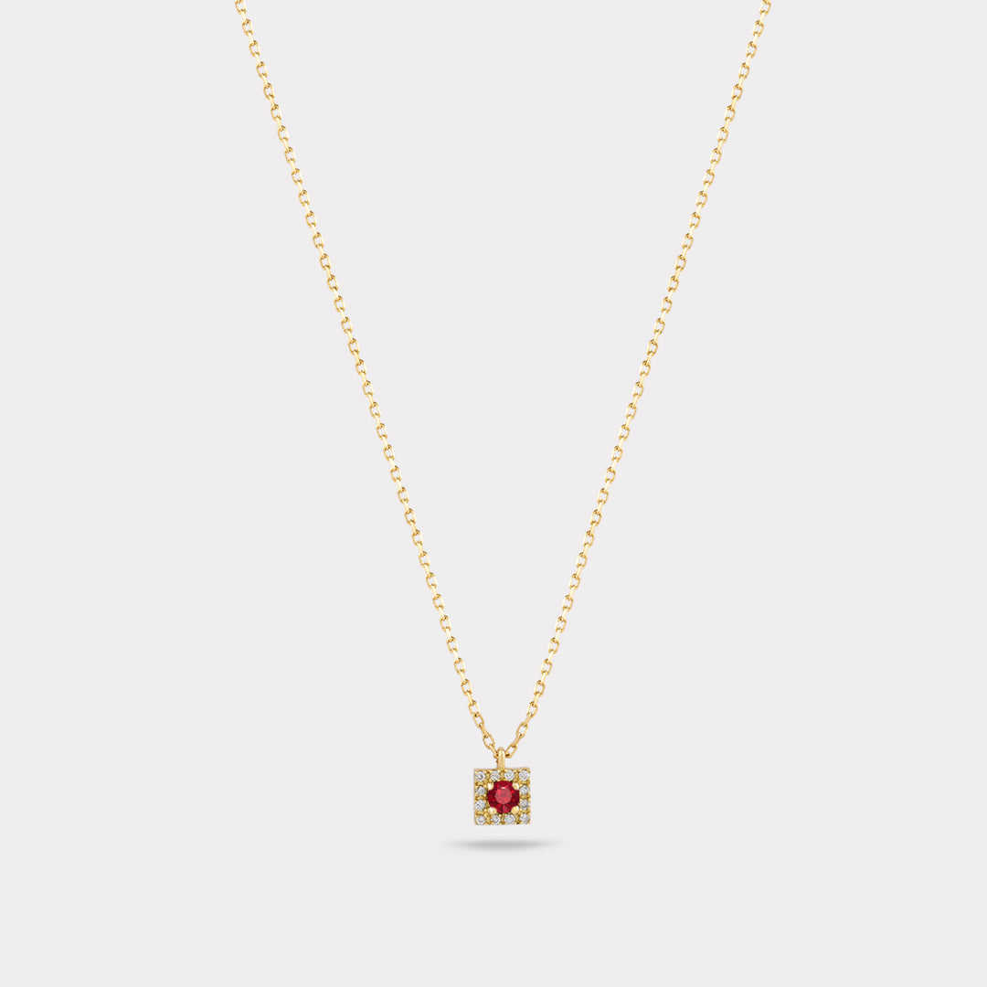 TERA RUBY NECKLACE
