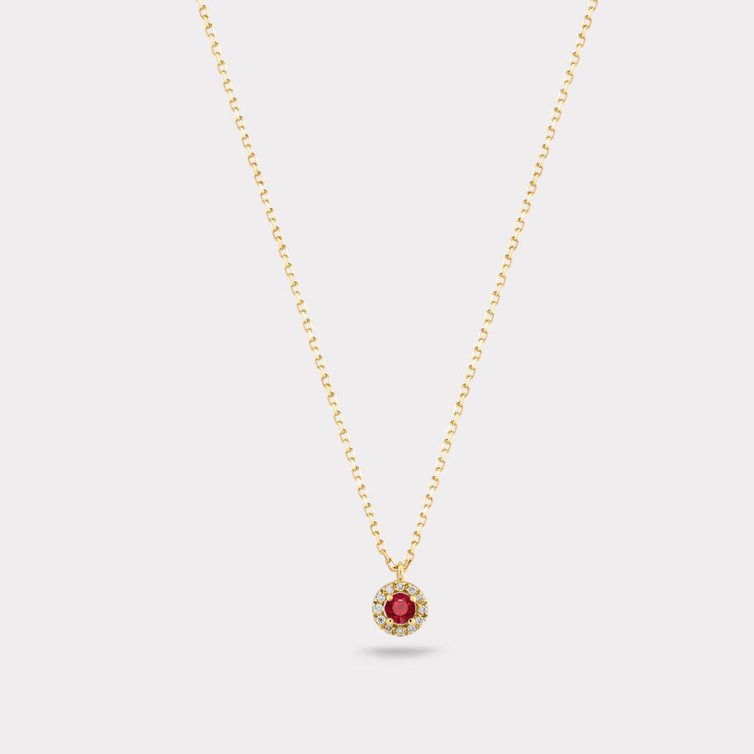 ALBA RUBY NECKLACE