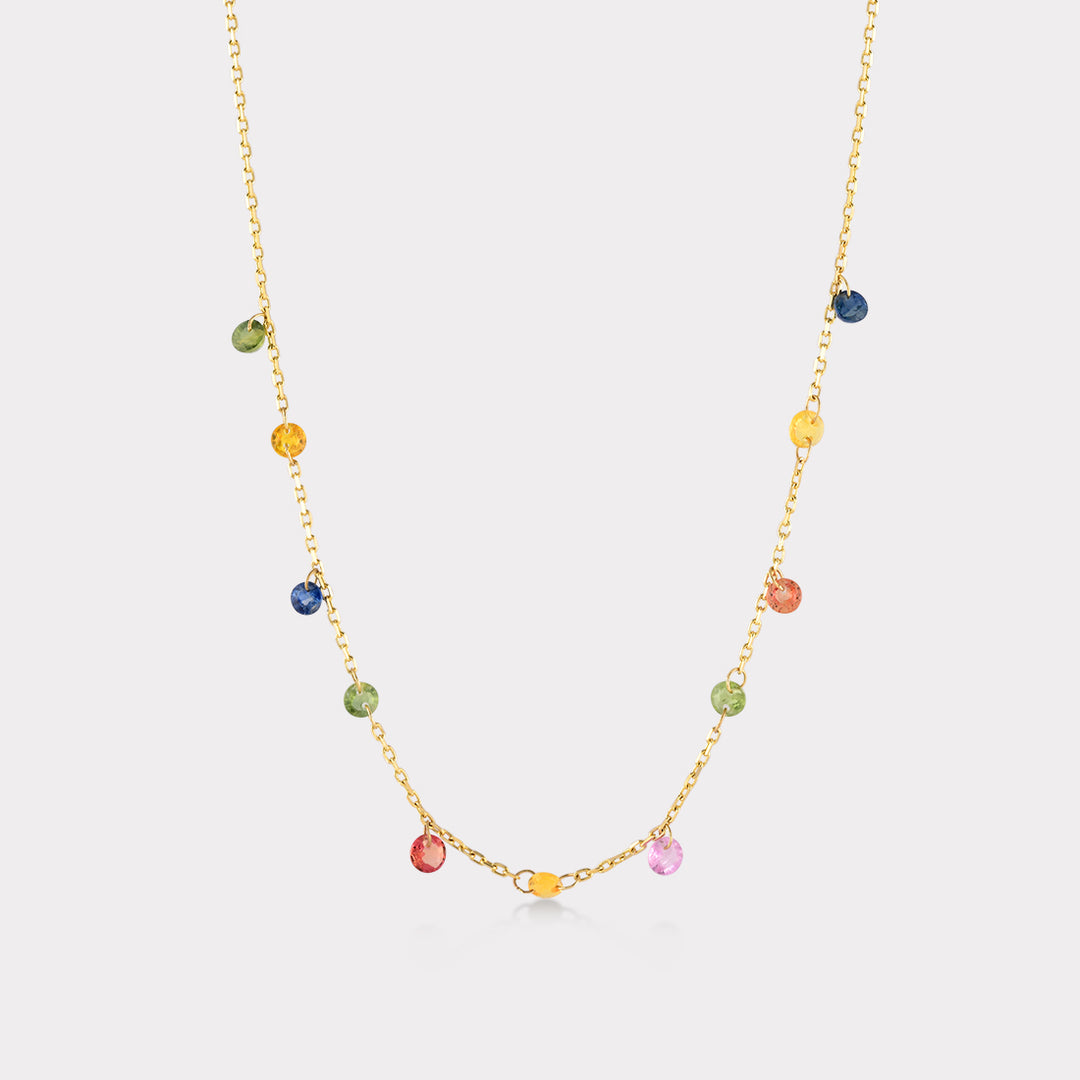 MYSTIC ELYSIUM MC. SAPPHIRE NECKLACE