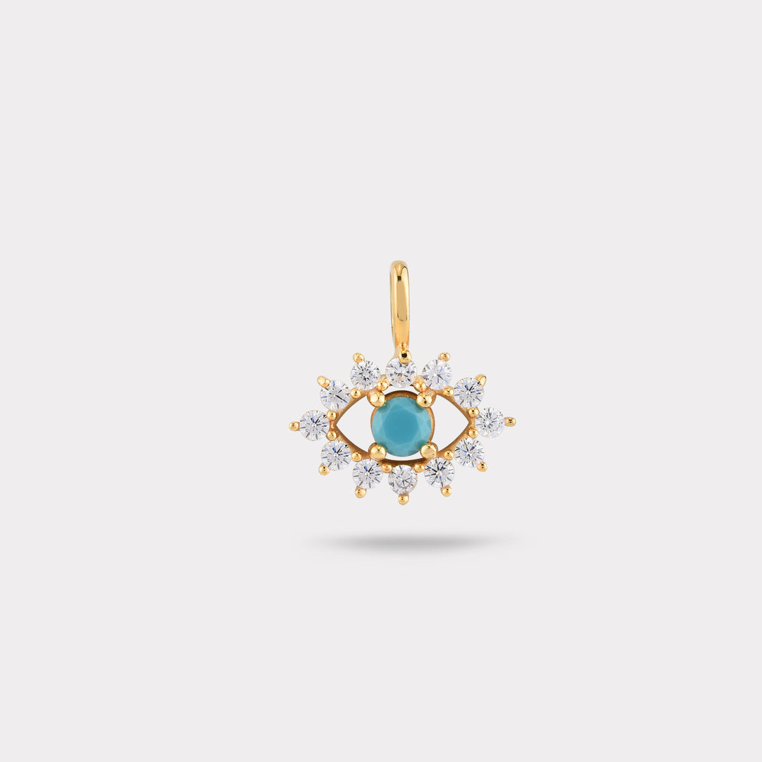 DARREL EYE DIAMOND NECKLACE CHARM