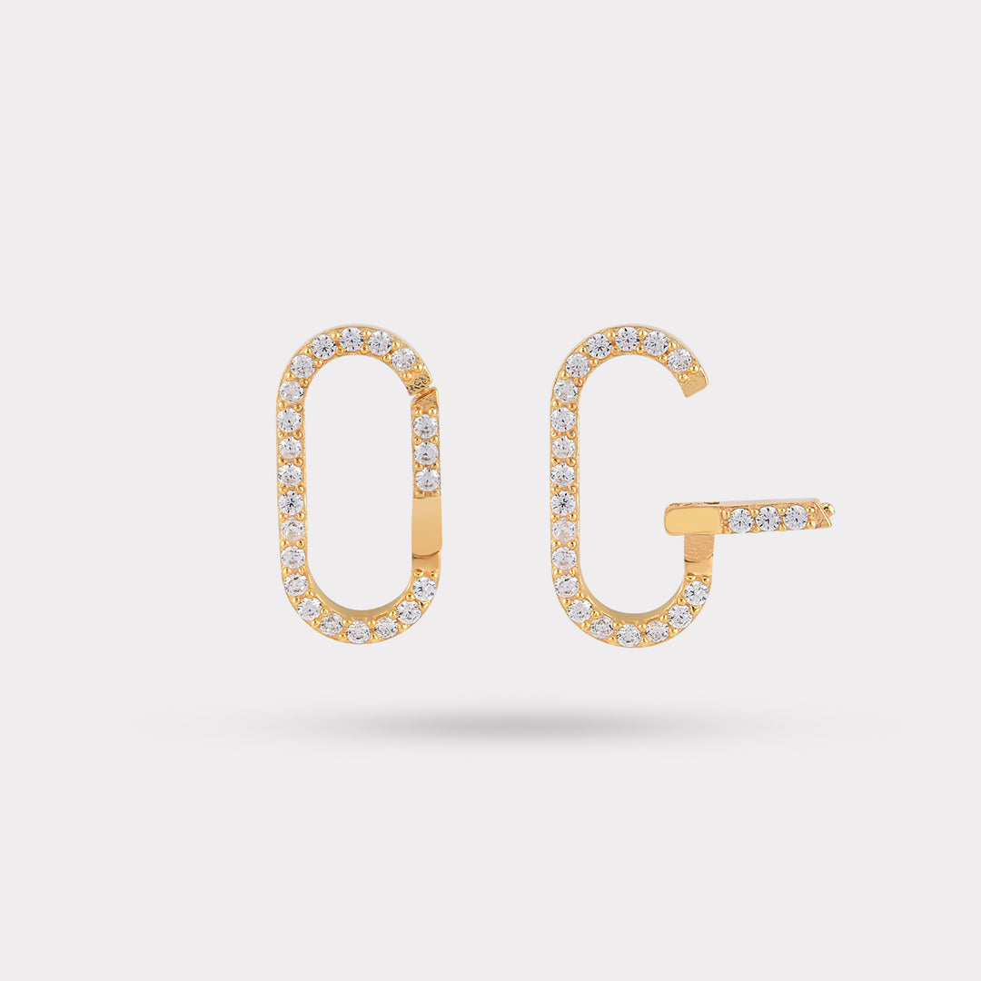 PAPERCLIP DIAMOND CONNECTOR