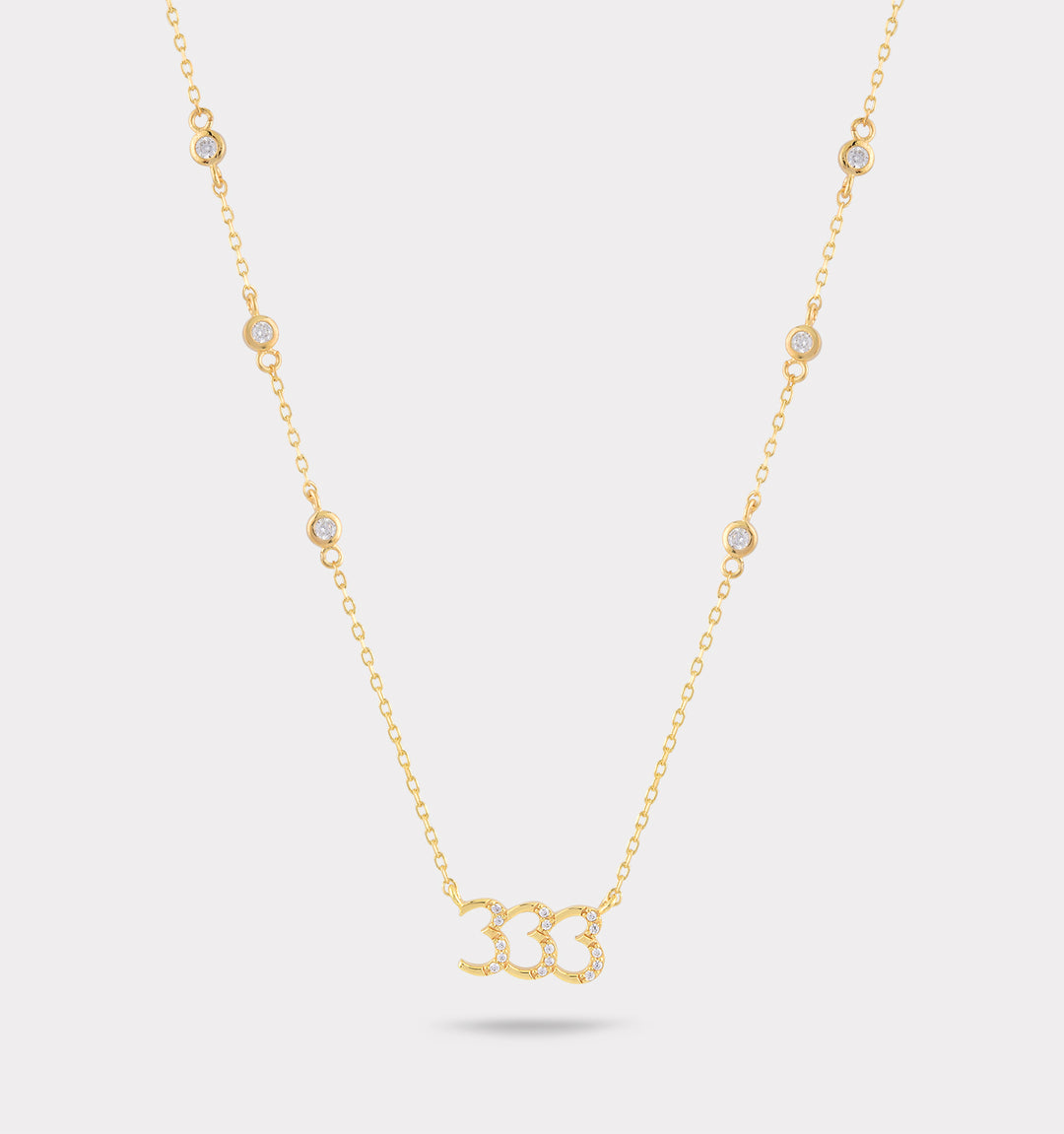 333 DIAMOND NECKLACE