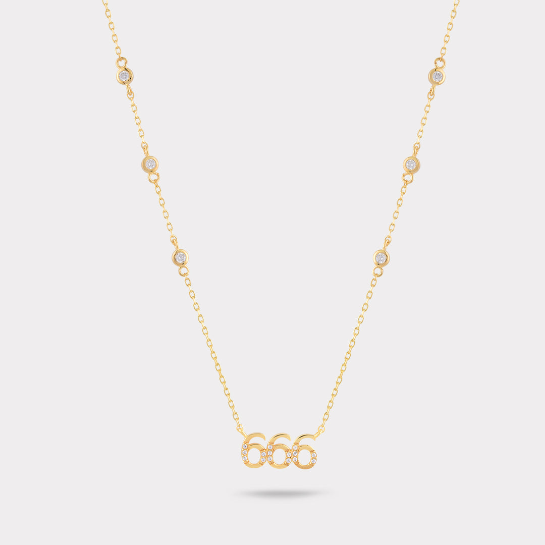 666 DIAMOND NECKLACE