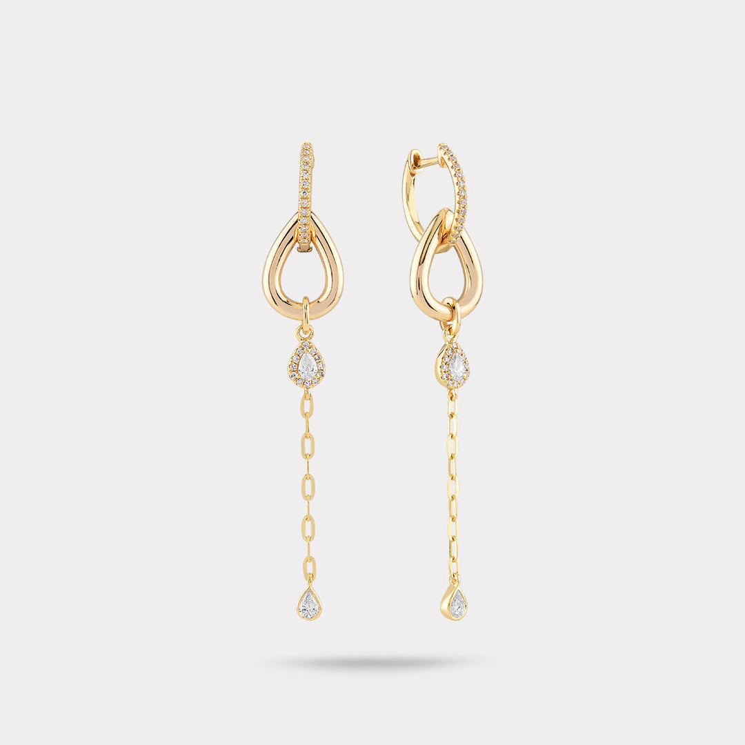 ASOLSTICE DIAMOND EARRINGS