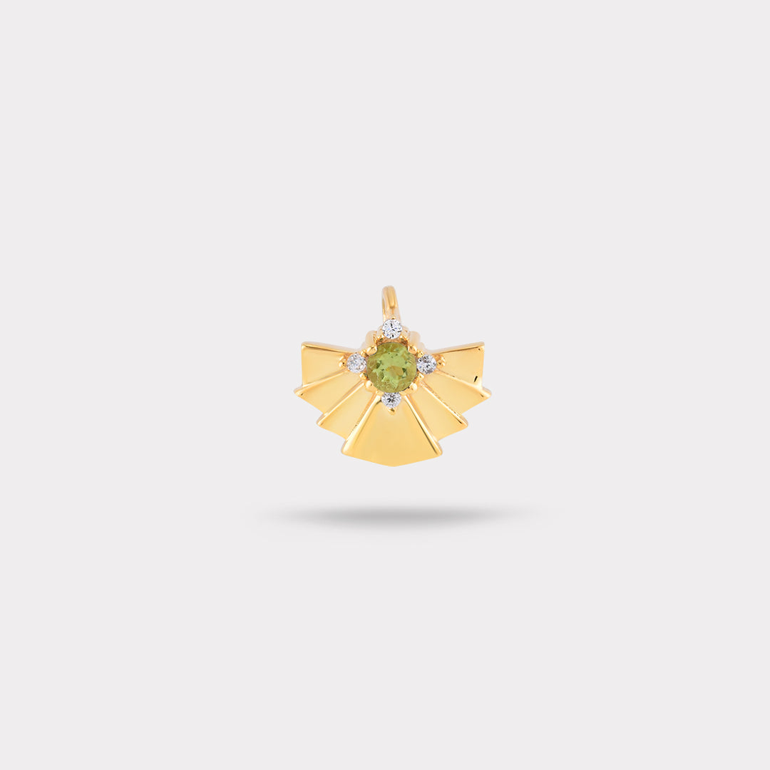 AUGUST BIRTHSTONE DIAMOND NECKLACE CHARM