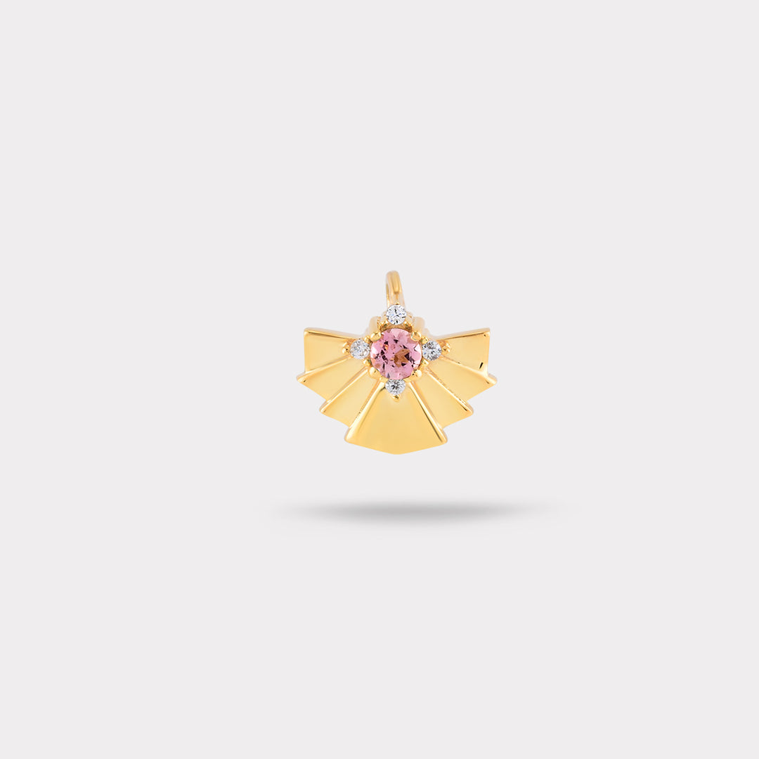 OCTOBER BIRTHSTONE DIAMOND NECKLACE CHARM
