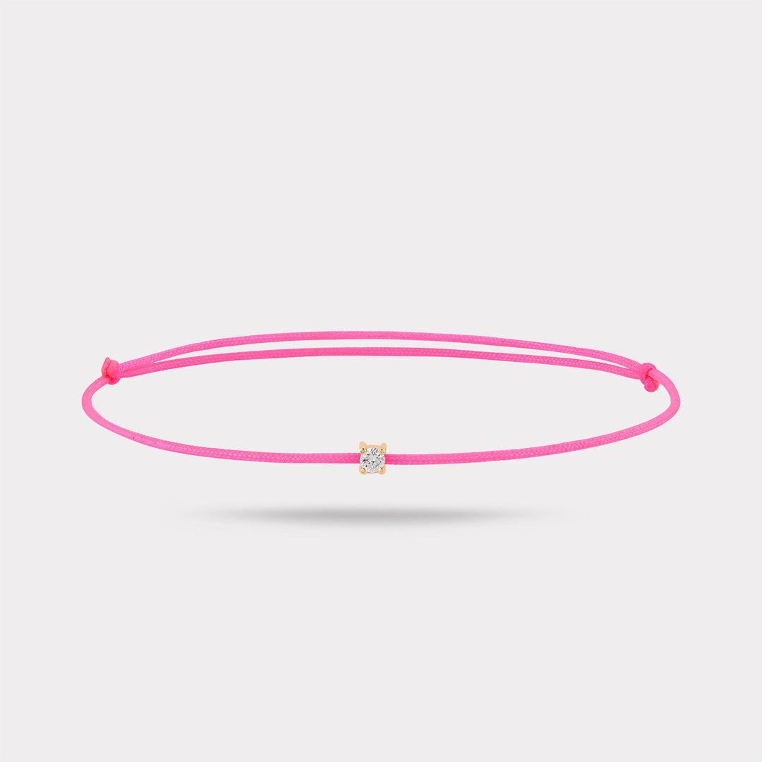 GRAVIS BABY PINK STRING BRACELET