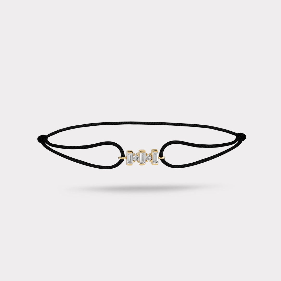 THREADO BLACK STRING BRACELET