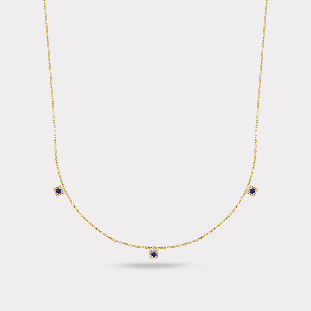 PIVOTA SAPPHIRE NECKLACE
