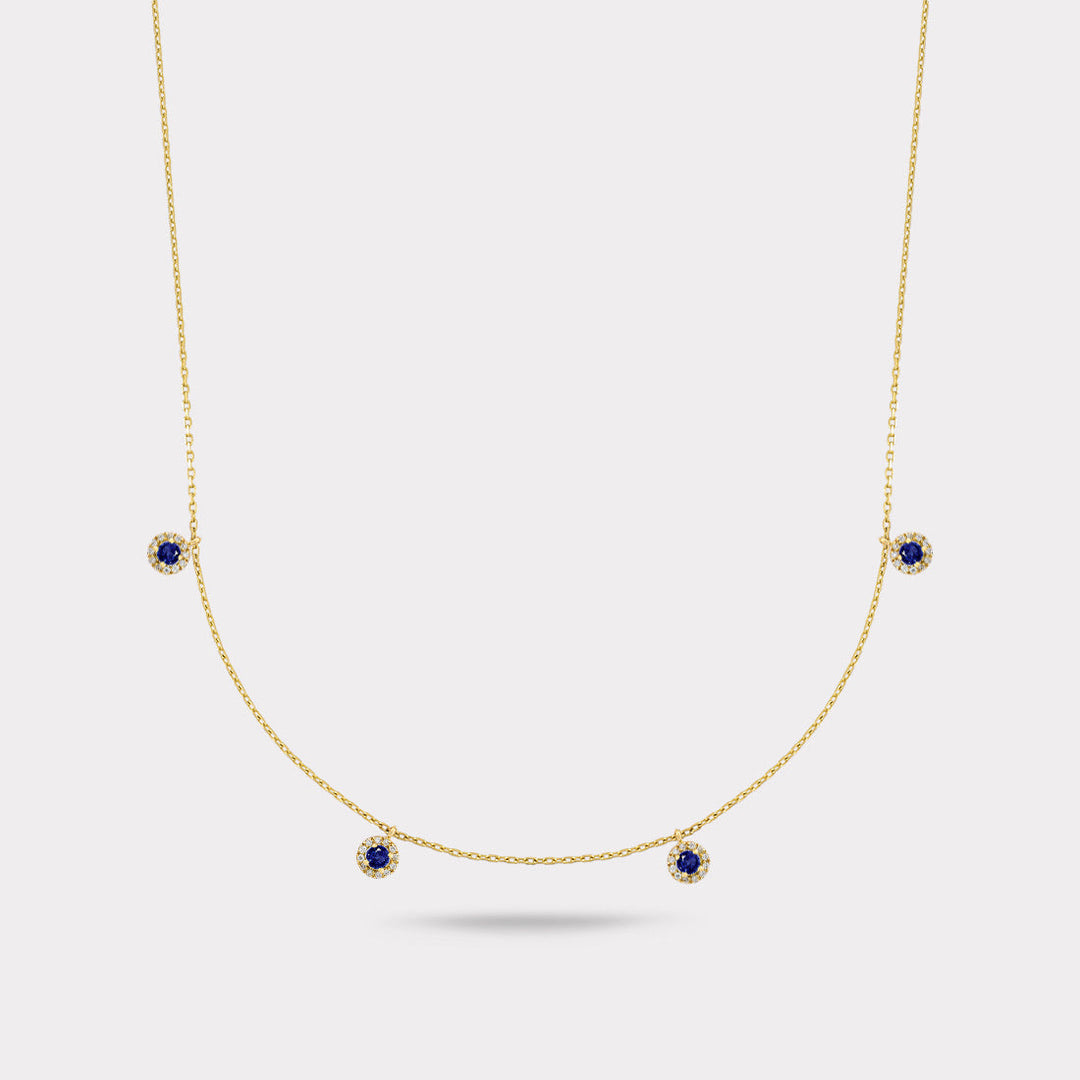 AMORIS SAPPHIRE NECKLACE