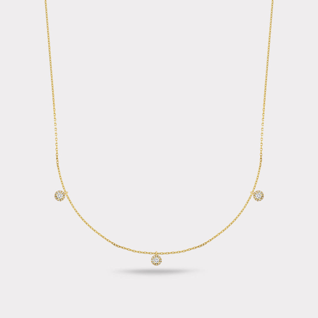 MERIDIAN DIAMOND NECKLACE