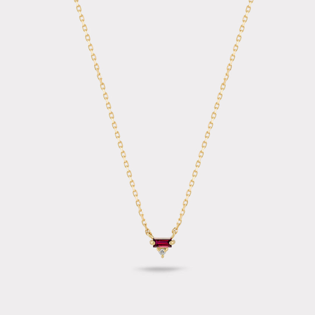 MILA RUBY NECKLACE