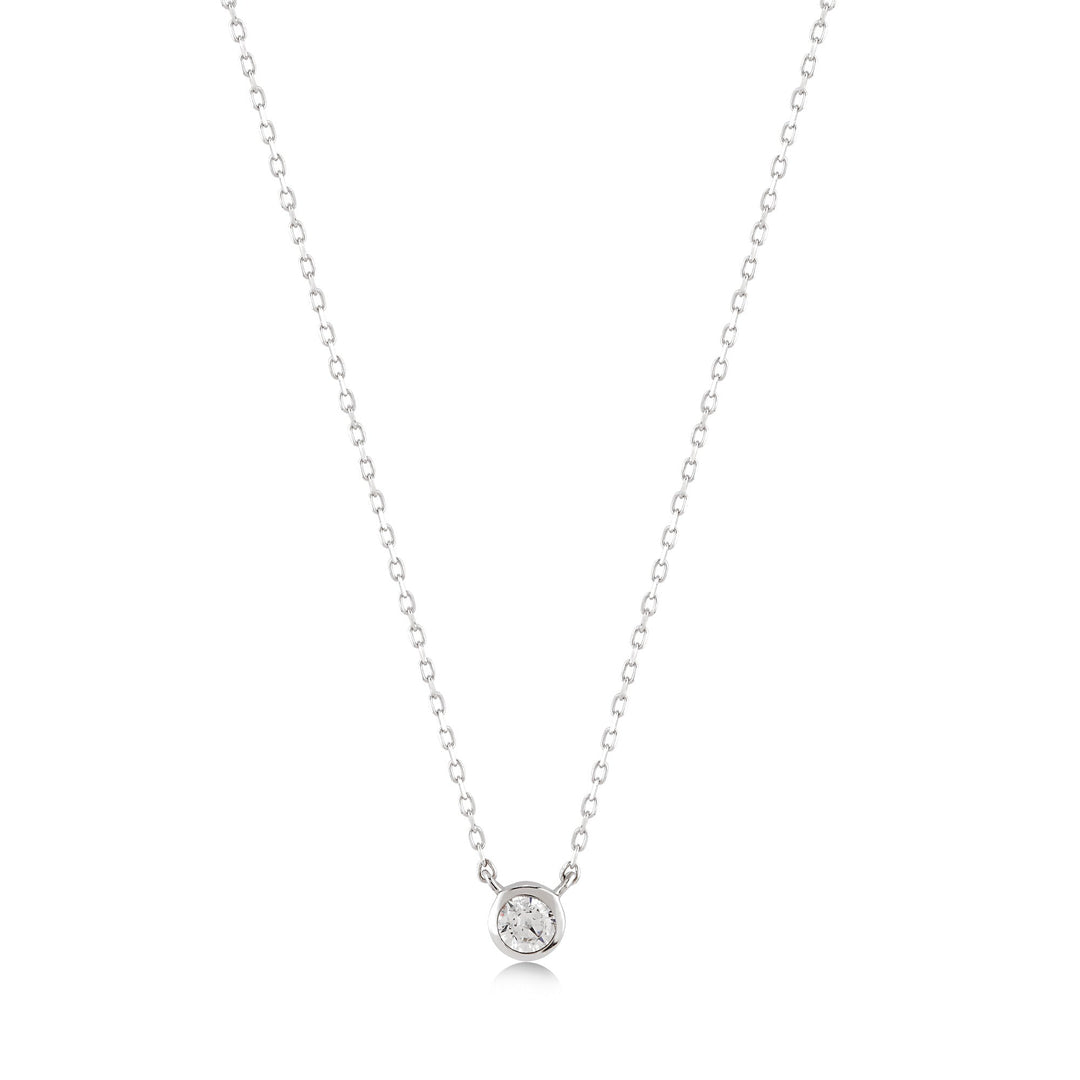 DAZZLING BRIGHT DIAMOND NECKLACE