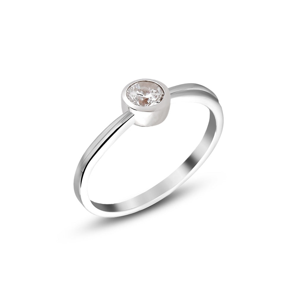 DAZZLING BRIGHT DIAMOND RING