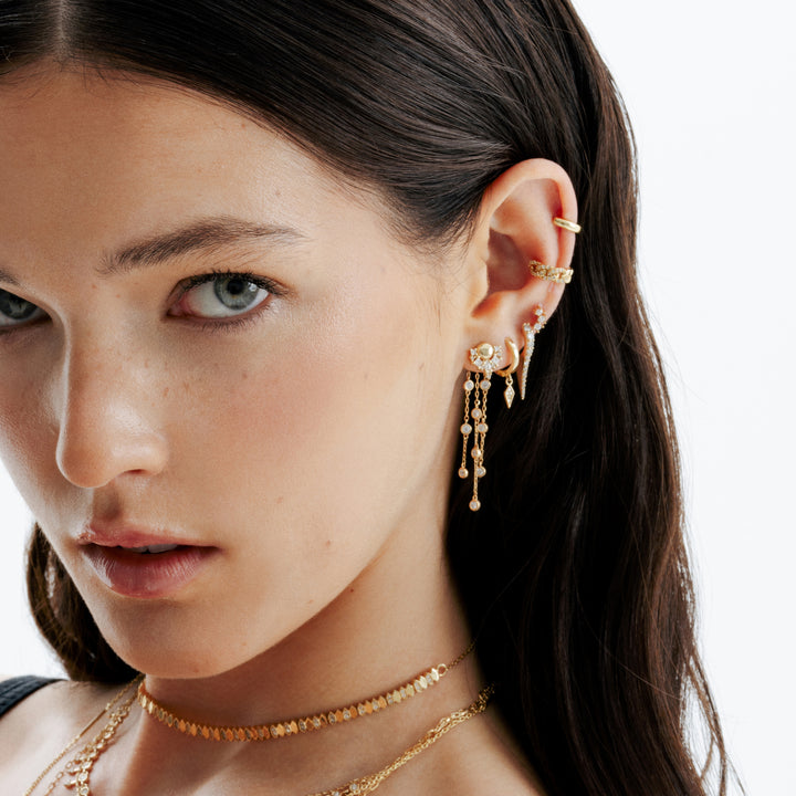 PHOENYX DIAMOND EARRING