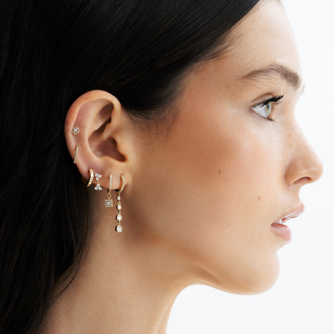 ALBA DIAMOND STUD EARRINGS