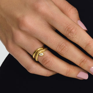 LUME SCULPT THIN RING