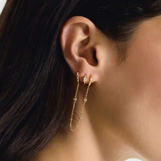 LUMINE HOOP EARRING