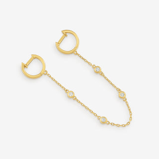 Cascade Link Earring