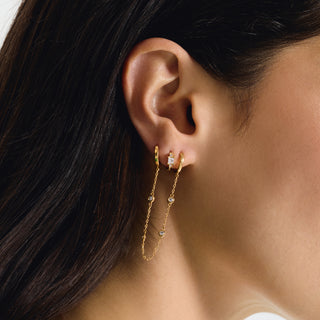 Cascade Link Earring