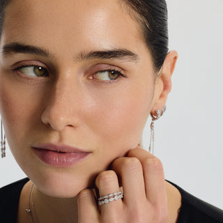 DUAL GLOW HOOP EARRING