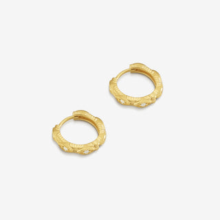 WHITE WAVE EARRING