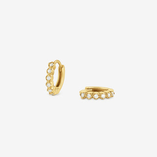 RADIANT HOOP EARRING