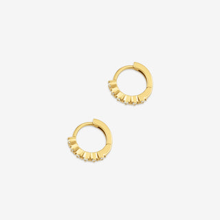 RADIANT HOOP EARRING