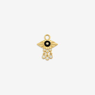 Noir Radience Charm Earring