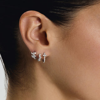FLORA HOOP EARRING