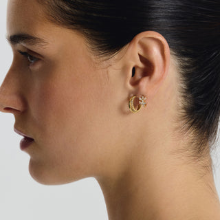 FLORA HOOP EARRING