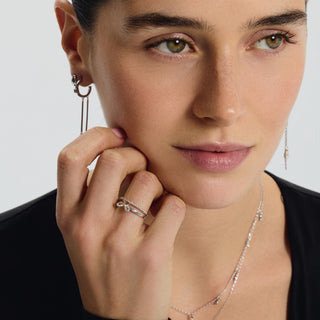 Dual Line Earring