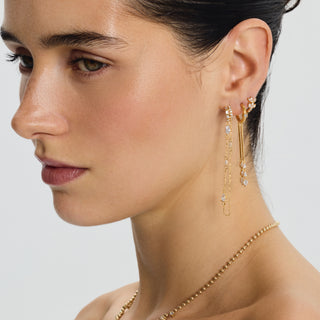 Dual Line Earring