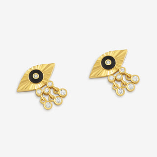 Noir Radience Studs Earring