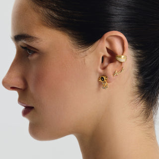 Noir Radience Studs Earring