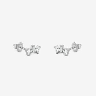Baguette Arc Earring