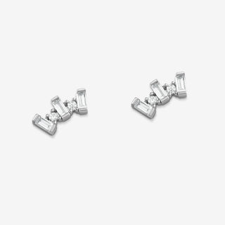 Baguette Arc Earring