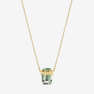 Green Quartz Prism