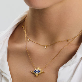 DAZZLE CHARM NECKLACE