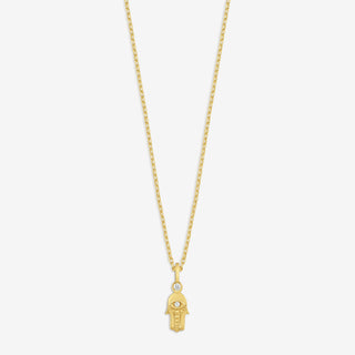 Golden Hamsa Necklace