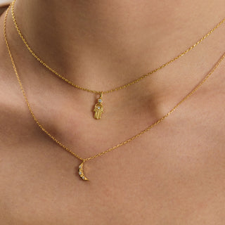 Golden Hamsa Necklace
