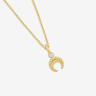 Crescent Charm Kolye