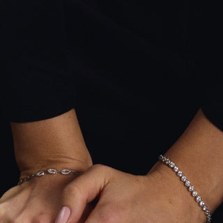 Triple Halo Bracelet