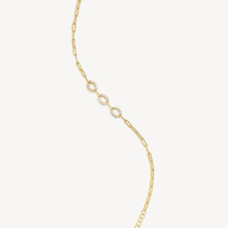 Triple Halo Bracelet