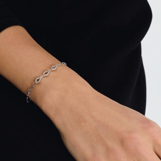Crystal Wave  Bracelet