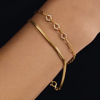Crystal Wave  Bracelet