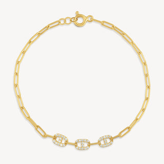Triad Link Bracelet