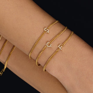 Letter Glow Bracelet