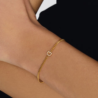Letter Glow Bracelet
